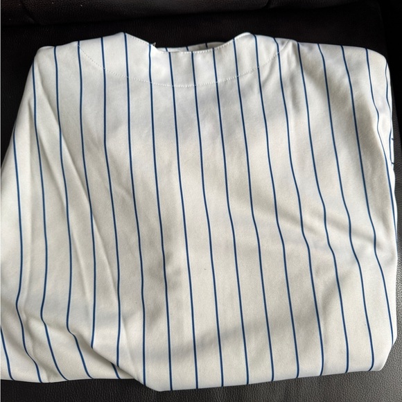 Chicago Cubs Striped Baseball Jersey - Picture 2 of 2